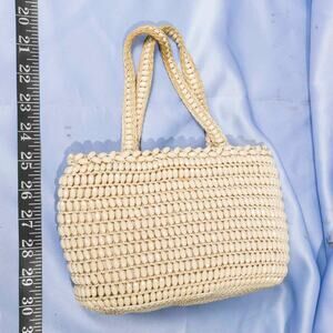 Vintage 1960s Rosenfeld Beaded Evening Bag Kiss Lock Insert made in Italy